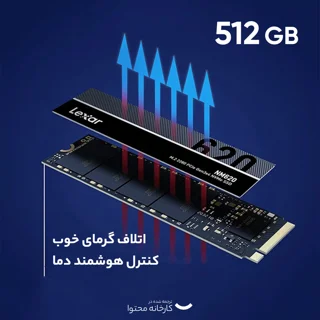 اس اس دی اینترنال PCIe Gen3 x4 لکسار مدل NM620 ظرفیت 512 گیگابایت 102604541