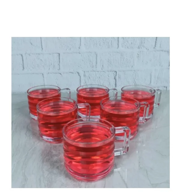 لیوان پاشاباغچه مدل Bricks کد 55833 بسته شش عددی 102059730