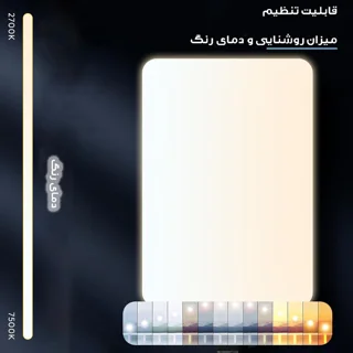 نور ثابت ال ای دی مدل RL-24K به همراه سه پایه 102213920