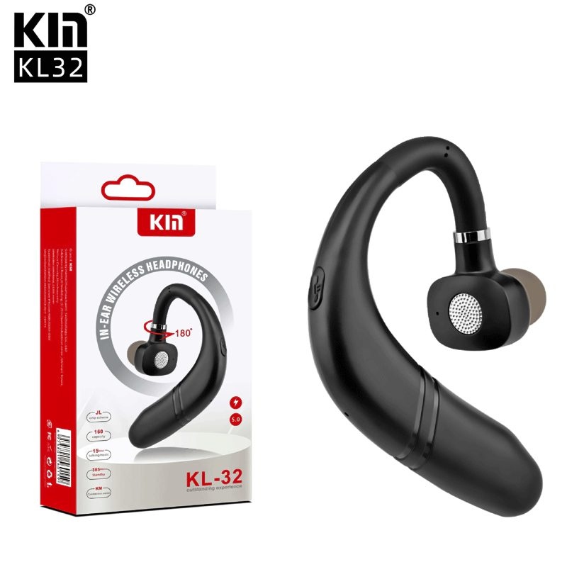 هندزفری تک گوش خلبانی اورجینال kin مدل KL-32